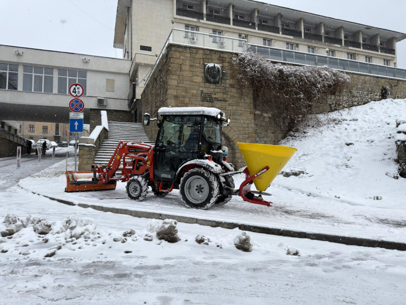 Снимка за Зимна обстановка на 2 февруари към 7 часа