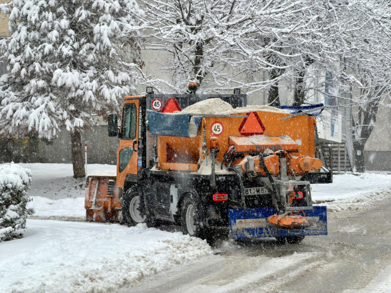 Снимка за Зимна обстановка към 9:00 ч  