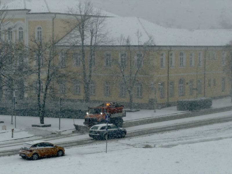 Снимка за Зимната обстановка в община Габрово към 16:30 ч...