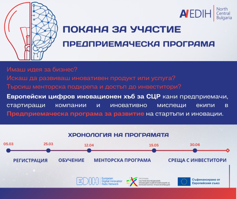Снимка за Европейски цифров информационен хъб стартира пр...